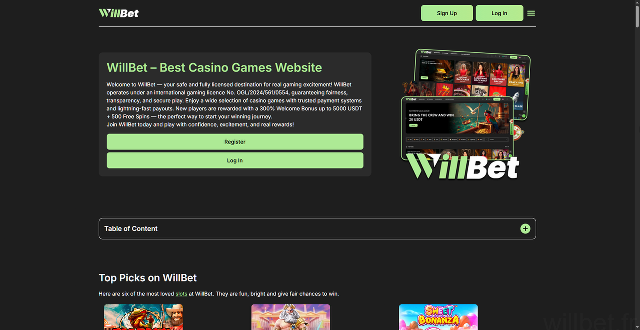 Willbet Casino Casino